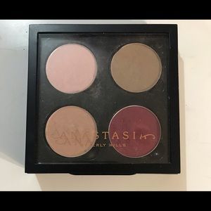 Eyeshadow refillable Palette With MAC and Anastasia Eyeshadow pans
